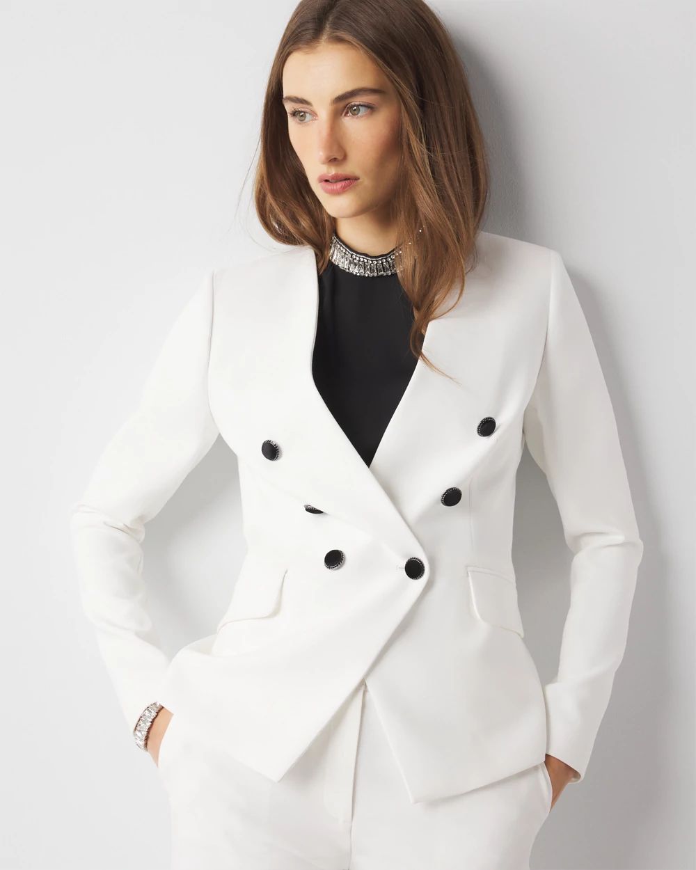 Petite tuxedo jacket outlet